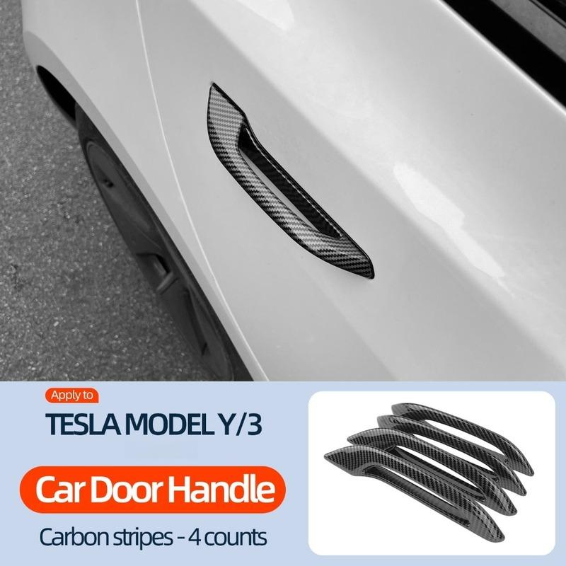 Anti-Icing Door Handle Cover for Tesla Model YL 2026+ Model 3 & Model Y (-2026), Frost Proof Car Door Handle Accessories