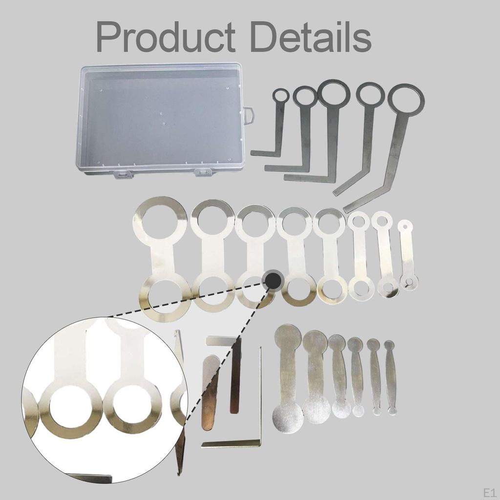 Набор инструментов для ремонта саксофона, инструменты для регулировки утечек саксофона, набор аксессуаров для музыкальных инструментов, инструменты для выравнивания подушечек