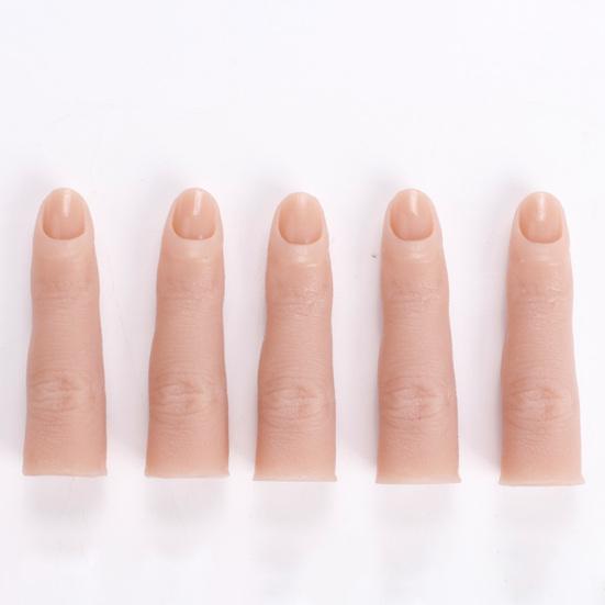 1 комплект тренировочных реалистичных прочных гибких суставов для самостоятельной тренировки ногтей, манекен для ногтей, тренировочный палец для ногтей