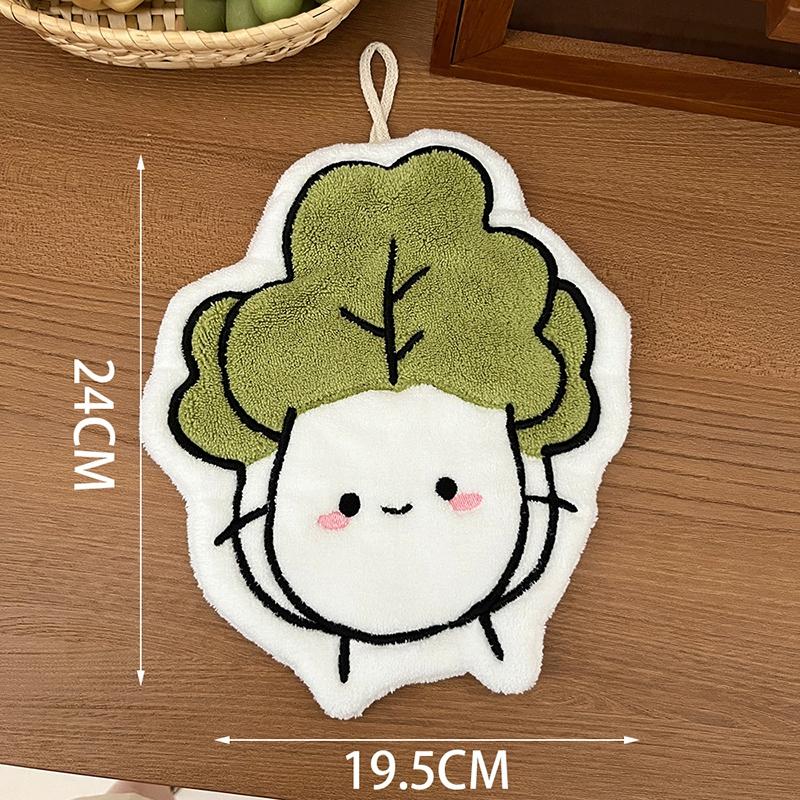 Кавайная Ручная Полотенце Мягкий Впитывающий Платок Кухонные Полотенца Кухонные Ванные Аксессуары Тряпка для Уборки Вытирание Рук