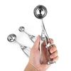 Ice Cream Scoop 4,5,6cm Stainless Steel with Trigger Cookie Scoop Spoon Cooking Tools Ice Cream Decorating Tool