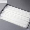 Made in Japan, Biodegradable Straws, Individually Wrapped, 500 Straws, Commercial Use, 6mm Diameter x 210mm (21cm) Length, Straight, Milky White