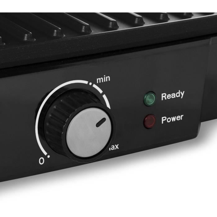 Контактный гриль Tristar 2000 Вт 29,7x23,5 см Черный