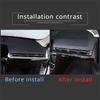 ABS Carbon Fiber For BMW X1 IX1 U10 U11 2025-24 Car Center Control Air Outlet Decorative Frame Sticker Car Interior Accessories