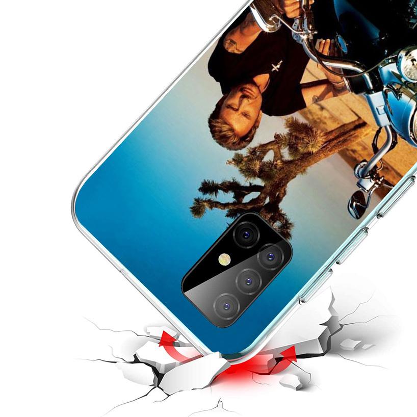 Чехол для телефона с музыкой Джонни Халлидея Для Samsung Galaxy A17 A16 A15 A14 A13 A57 A56 A55 A54 A53 A37 A36 A35 A34 A33 A26 A25 A24 A23
