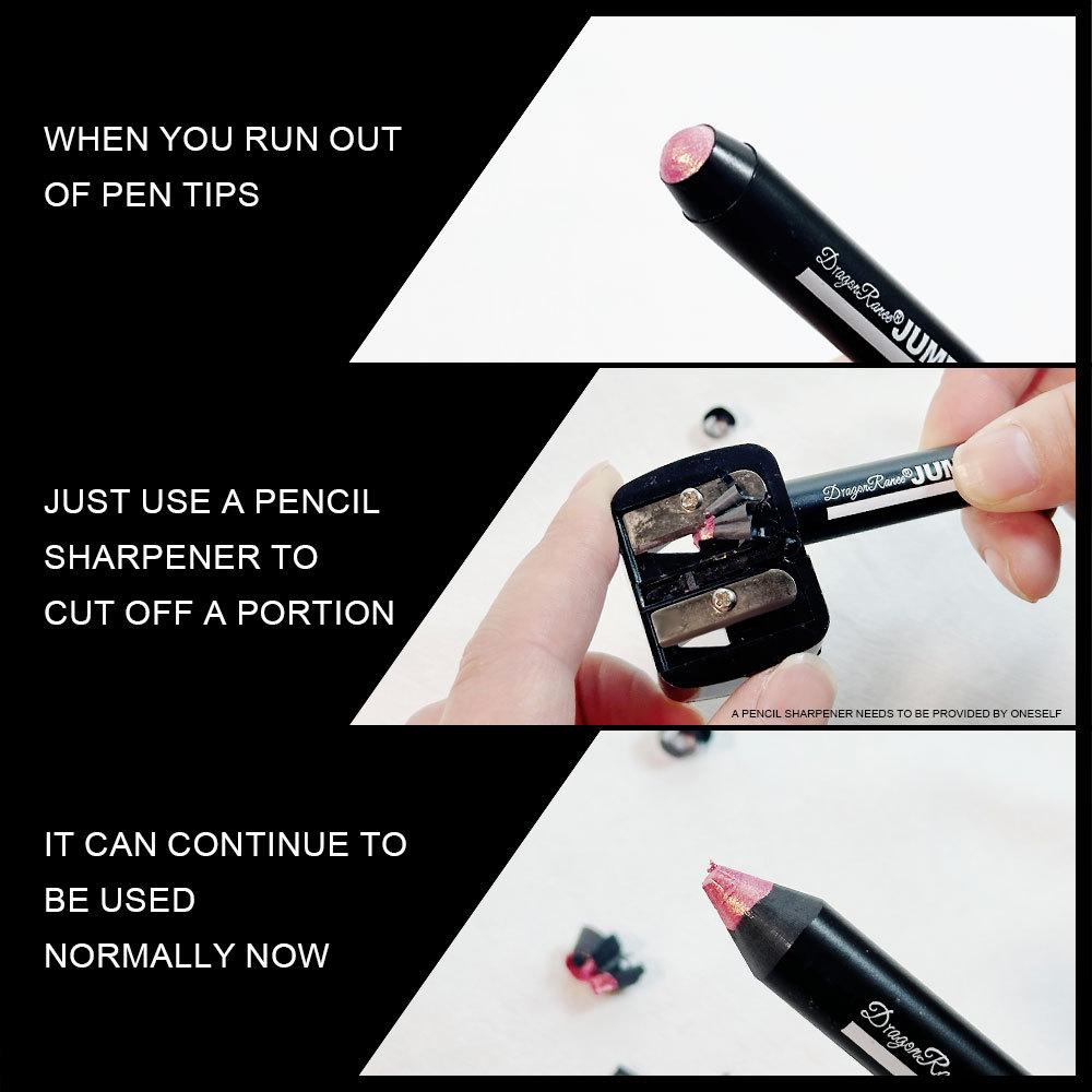 Monochrome Pearlescent Eyeshadow Pencil for Skin Tone Royal Blue Nude Mermaid Pearlescent White Hair Eyeshadow Stick Highlighter Stick Face Makeup