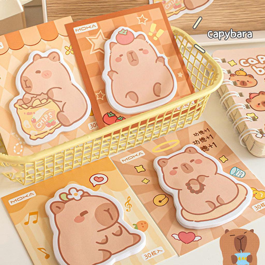 8Pcs Self-Adhesive Stick Notes Pad Cartoon Shape Stick Notes Stick Pad Removable Stick Notes Notepads Stick Note Pad Set