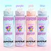 750 мл K-Pop Охотники на демонов Градиентная Бутылка для воды с трубочкой Портативная Чашка большой емкости Легко чистящаяся Многоразовая разработана для Офиса Школы Улицы