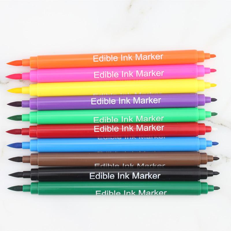 Пищевой фломастер для выпечки, для украшения тортов, для маркировки, для рисования граффити, для раскрашивания