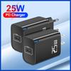 PD 25W USB C зарядное устройство для мобильного телефона зарядное устройство для быстрой зарядки Type C зарядное устройство Quick Charge 3.0 адаптер для iPhone Xiaomi Samsung