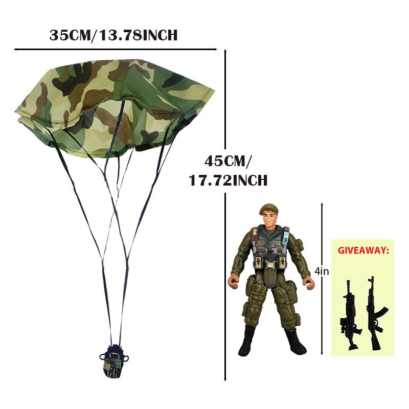 Игрушка Парашют Армия Полиция Военный Снег Флот Солдат Фигурка Игрушка Ручной Запуск Детская Игра для Мальчика Детей Рождественский Подарок