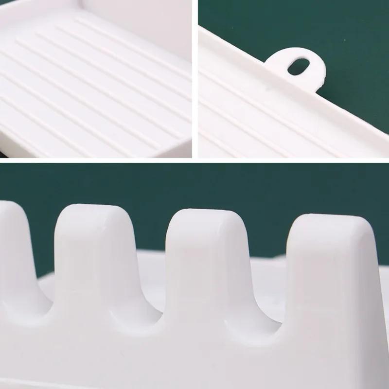 1PC Multi-Functional Kitchen Utensil Holder Pot Lid Rack Spoon Shelf Chopsticks Holder Countertop Spatula Organizer Soup Spoon