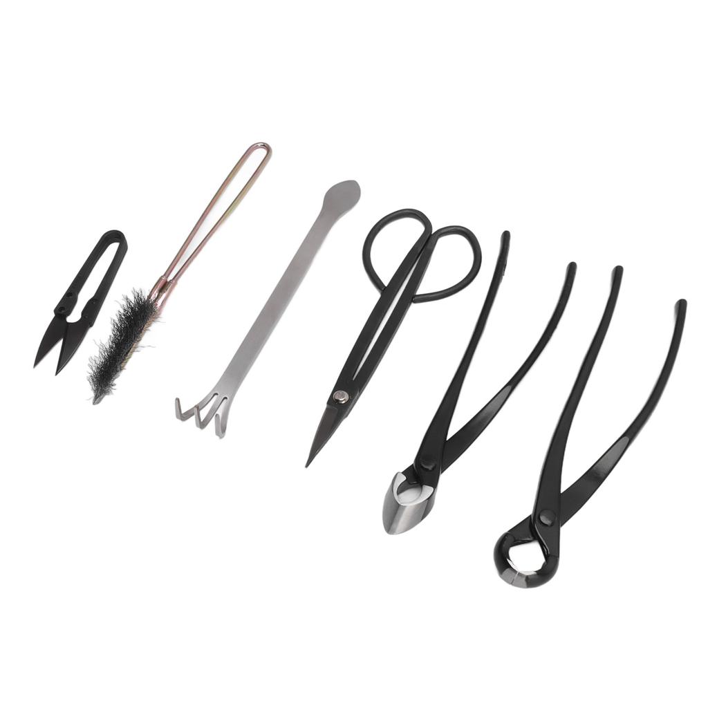 6pcs Succulent Plants Tools Stainless Steel Bonsai Tool Set Durable Succulent Gardending Hand Tools