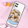 Милый Чехол-Кот Каваи для Oppo A60 A80 A40 A15 A16 A17 A57 A94 A74 A54 A76 A96 A18 A38 A58 A78 A98 A5 A6 Pro