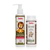 Babyorgano Summer Special Anti Bacterial Ayurvedic Baby Powder & Baby Lotion Combo for New Born Unisex Kids Daily Use