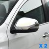 Для Mitsubishi Pajero Sport Montero Sport 2016-2025 / L200 Triton - Накладки на боковые зеркала заднего вида, глянцевый хром
