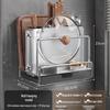 Handun 304 Stainless Steel Kitchen Knife & Utensil Holder