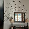 Xiaomi 12pcs Halloween Bats Decorations,3D Pvc Bat on The Wall,Black Bats Wall Stickers,Halloween Scary Props
