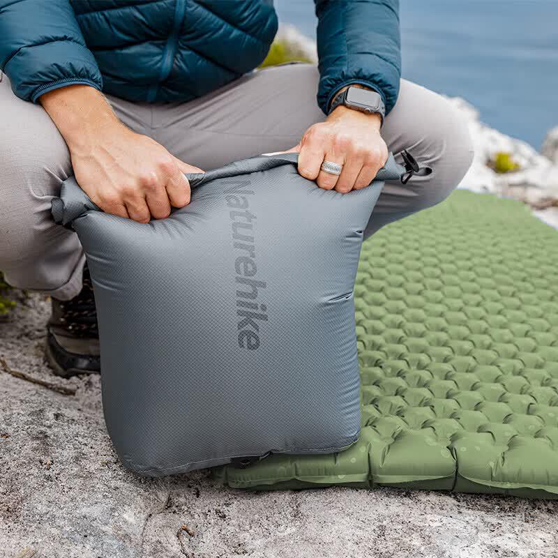 Ультралегкий надувной туристический коврик Naturehike Wild 4.6
