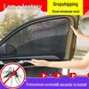 Magnetic Car Window Sunshade & Insect Net – Anti-Mosquito, UV Protection, Heat Insulation, Ventilation.