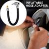 10cm Car Tire Inflator Hose Inflatable Air Pump Extension Tyre Connection Tube Air Chuck Adapter Locking Twist F5o6