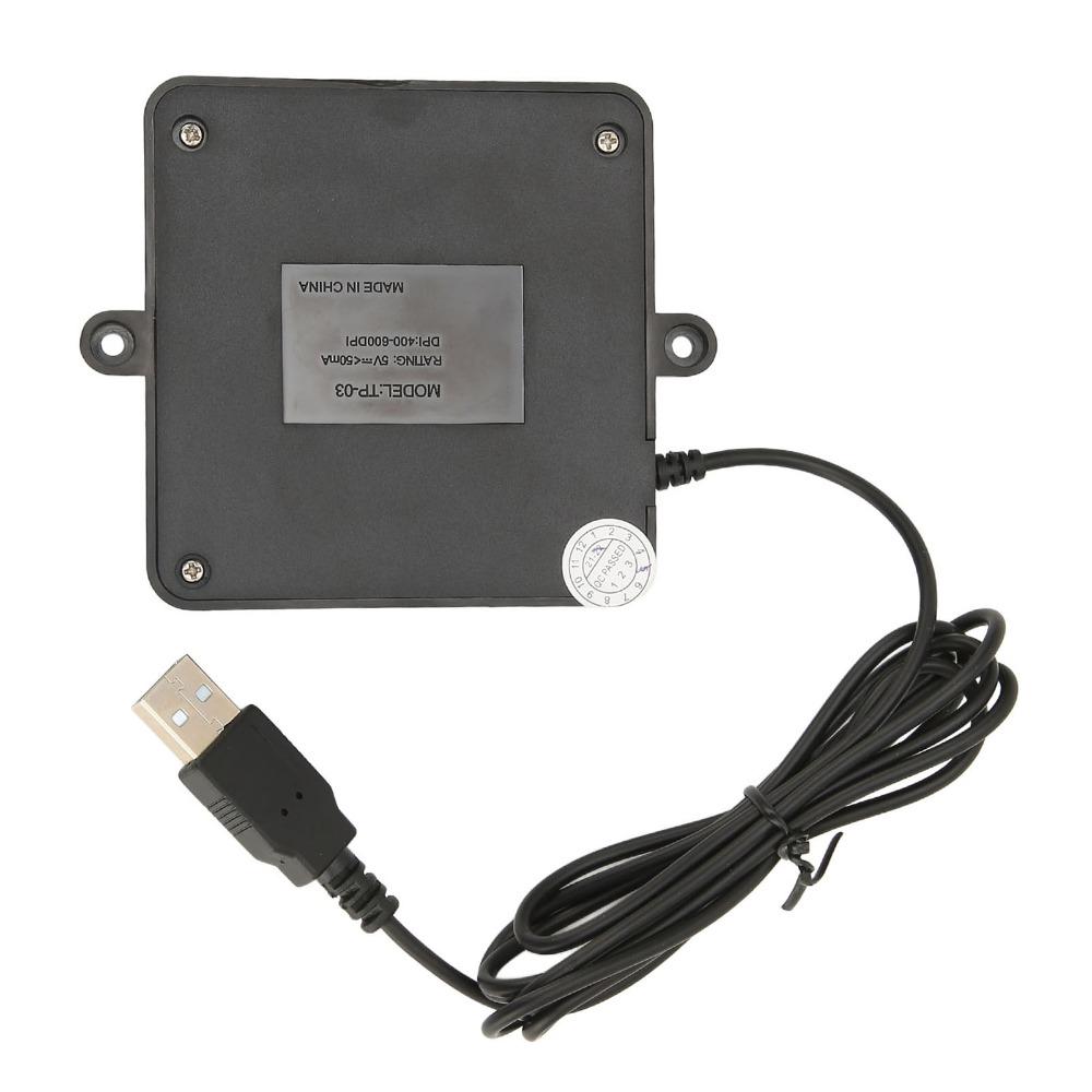 2 Button Portable Trackpad Plug and Play High Sensitivity Touchpad Wired USB Touchpad  Home Office