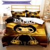 3pcs Bendy and the Ink Machine Bedding Set Duvet Cover Closure Includes 1 Duvet Cover & 2 Pillowcases, Soft and Comfortable for All Seasons.