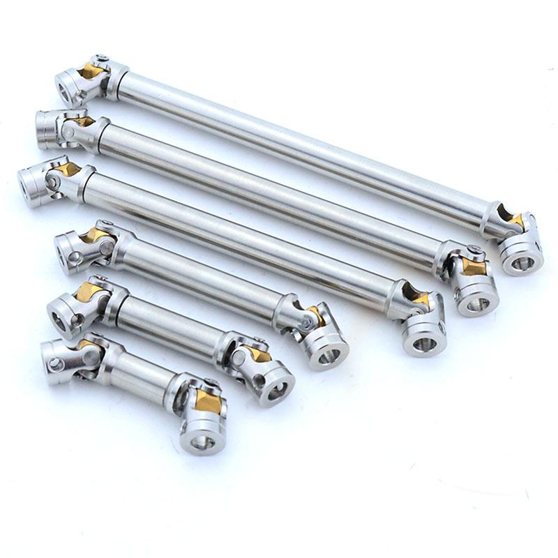 1:14th Scale 45-170mm Metal Transmission Shaft Universal Joint for Tamiya RC Truck Tipper SCANIA 770S VOLVO MAN TGX LESU Car Toy