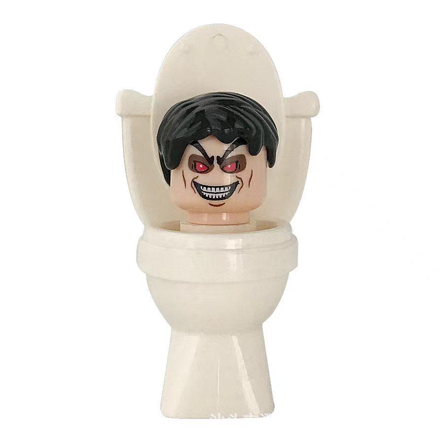 Skibidi Toilet TV Man Speaker Man Camera Man Building Toy Set, Action Figure Model, Creative Blocks, Gift for Boys Kids