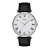 Мужские часы TISSOT Everytime, Кожаный ремешок, Белый циферблат, T1434101603300, Черный [Официальный импорт]