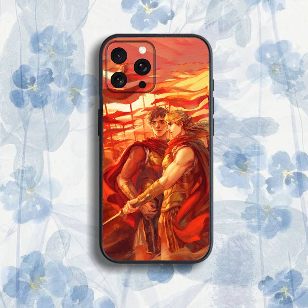 T-The Song-O-OF Achilles Phone Case For iPhone 17,16,15,14,13,12,Pro,Max,Plus,E,SE4,Air,Mini Black Soft Box