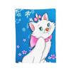 Aristocats Marie Cat Blankets Cartoon Flannel Funny Warm Throw Blankets for Bedspread  Winter,