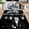 Arctic Monkeys Wave Carpet For Playroom Bedroom Living Room Sofa Home Decorkids Game Area Rug Nonslip Floor Mat
