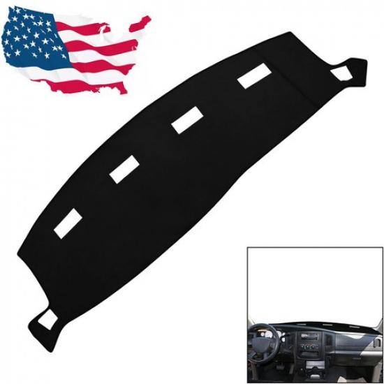 1Pcs Dashmat Dash Cover Dashboard Mat Interior Pad For Dodge Ram 1500 2500