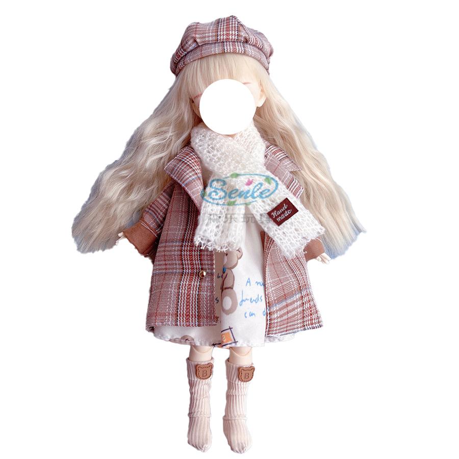 Платье Одежда для формы Jk для 30 см 1/6 Bjd Куклы DIY Нарядная одежда Юбка для кукол Модный Повседневный Костюм Носки Игрушка Аксессуары