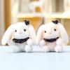 Плюшевая фигурка кролика из полиэстера для украшения сумки Подарок для девочек