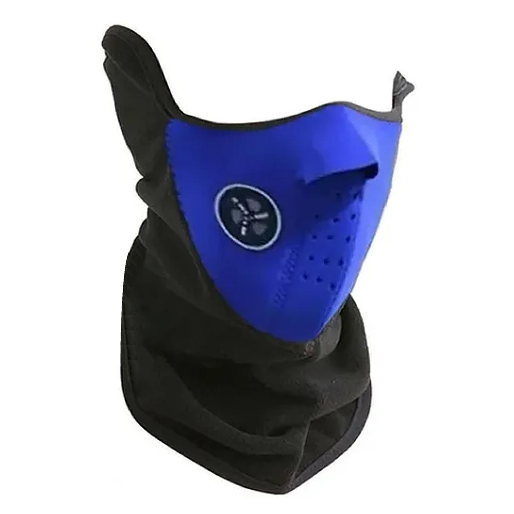 Маска для лица Дышащая Удобный Головной убор Защита от солнца Шарф на шею для езды на открытом воздухе Черный