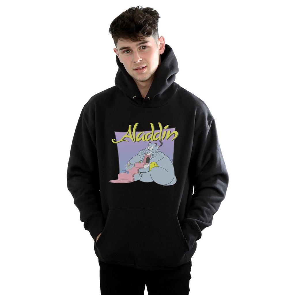 Disney Мужская толстовка с капюшоном Aladdin Genie Wishing Dude