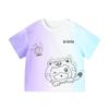B.Duck Boys' Gradient Short-Sleeve T-Shirt