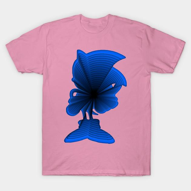 Футболка женская Infini Sonic Harajuku Print Kawaii футболка летняя женская футболка с коротким рукавом топ футболка