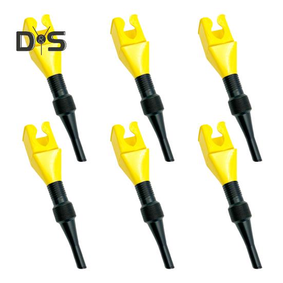 Воронка с защелкой для автомобиля, гибкий инструмент для слива с резьбовыми пряжками, универсальные пластиковые воронки с застежкой, портативная воронка с широким горлом для автомобиля, мотоцикла