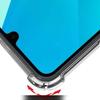 Case for Samsung Galaxy A16 / A16 5G, Fusion Hybrid, for MagSafe, transparent + 9H glass screen protector