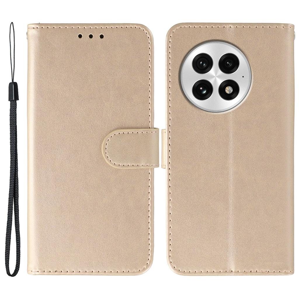 Чехлы для OnePlus 13 из ПУ кожи, откидная обложка-кошелек для телефона с ремешком