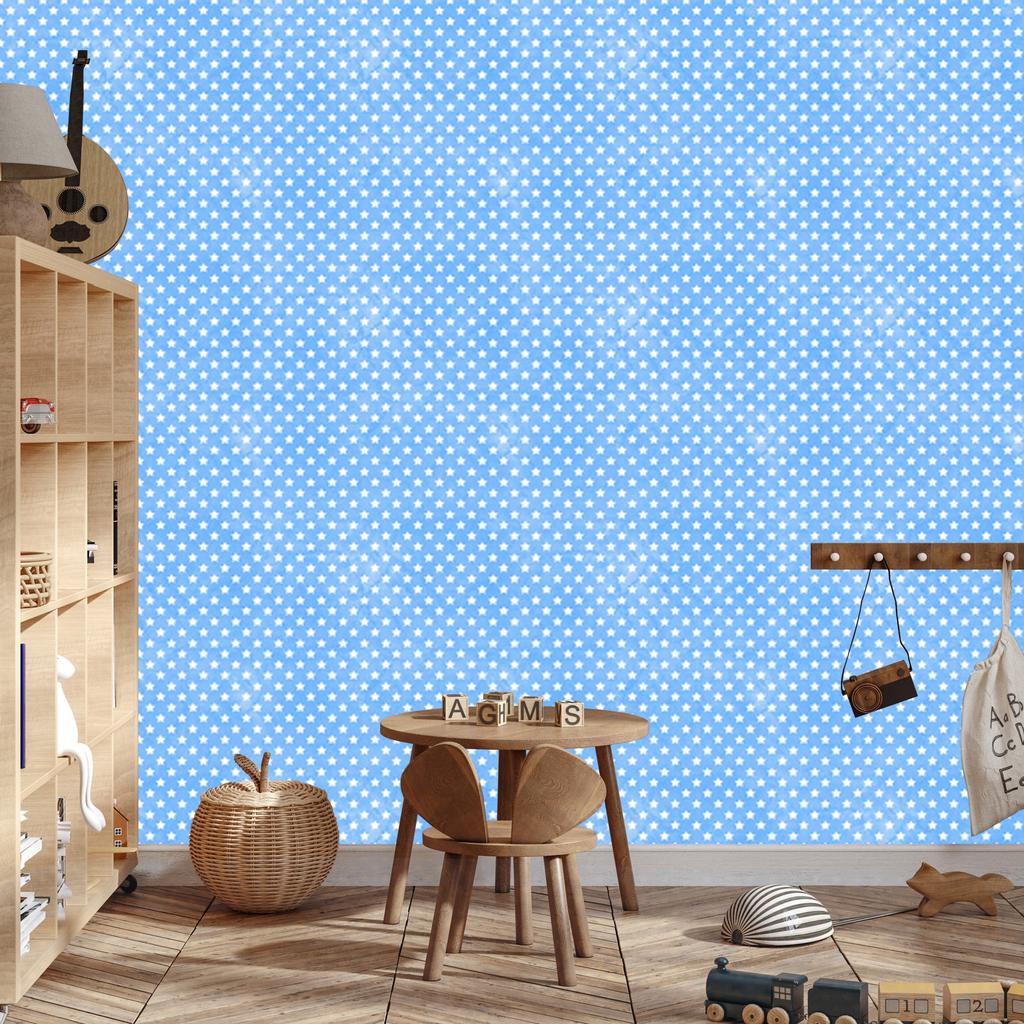 Azure Stars Wallpaper, Azure Center for Living Room and Bedroom 50x1000