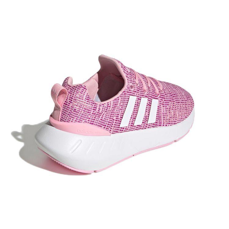 adidas Детские кроссовки Swift Run 22 Big Kid True Pink Cloud-White Vivid-Pink GW8177