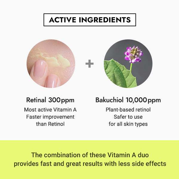By Wishtrend Ночной крем с витамином А и бакучиолом Vitamin A-mazing Bakuchiol 30 мл, 10 мл
