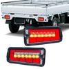 Archaic Hijet Truck Jumbo Tail Lamps for and S510 Series Genuine Replacement LED Tail Lamps with Sequential Turn and Prevention Resistors Set