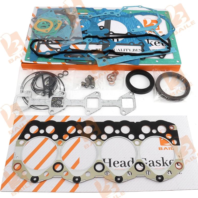 For Mitsubishi S4S Full Gasket Kit Set Engine With Cylinder Head Gasket Overhaul Rebuild Kit