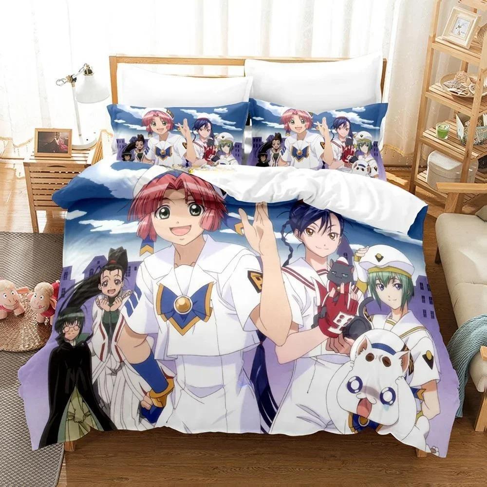Новый 3D аниме простыня Aria the Animation комплект постельного белья Single Twin Full Queen King Size комплект постельного белья для взрослых и детей спальня пододеяльники комплекты