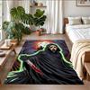 Crystal Velvet Rug Soft Non Slip Indoor Floor Mat Home DecorScream Ghostface